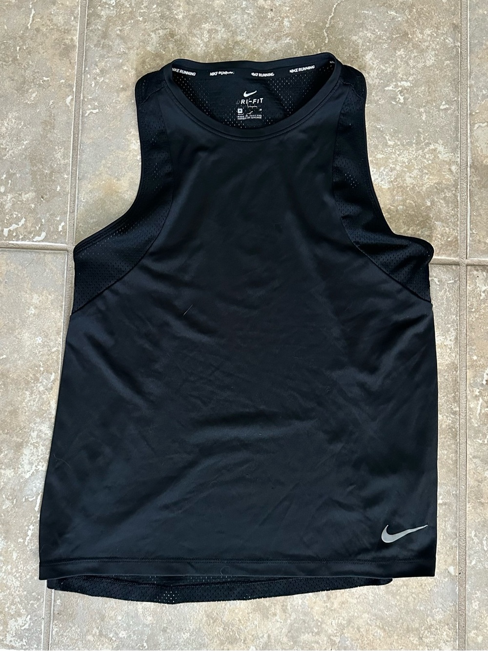 Women’s Nike Dri-Fit Running Top - Black